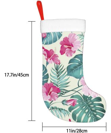 Ffexs Strawberry Velvet Christmas Socks | Festive New Year Socks - One Size with Palm Leaf Design - Buy Online on GoSupps.com