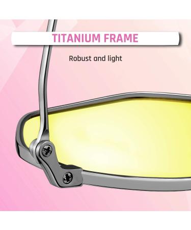 Climate Juliette Blue Light Filter Glasses for Women | 92% Blue Light Protection | Anti-Tiredness & UV Protection for PC Cell Phone & TV | New 2023 - Buy Online on GoSupps.com