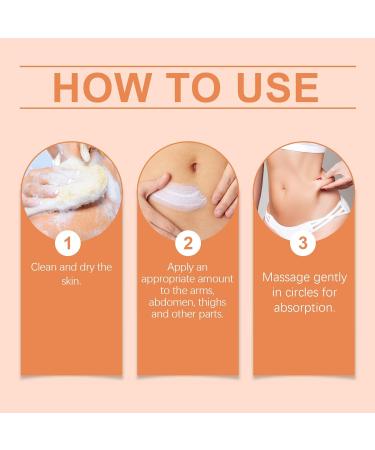 YUNFAX 7 Days Flash Cream Advanced Hot Sweat Body Cream Hot Energy Firming Lotion Contouring Cre am for BellyThighsArms cellulite moisturizing improves skin appearance fast absorbing 2 pieces - Buy Online on GoSupps.com