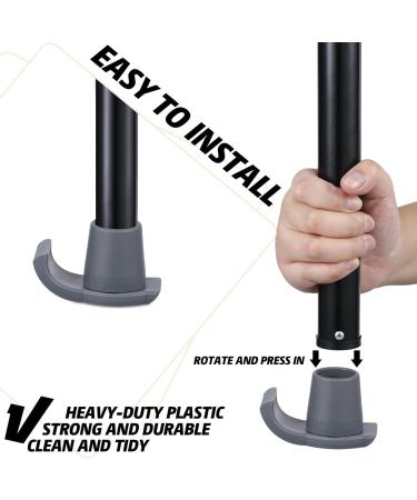 tesrgre 8 Pcs Walker Ski Glides Heavy Duty Coaster Skis Plastic Drive Walker Parts Walker Replacement Parts Accessories Fit Walker Feet Glides - Buy Online on GoSupps.com