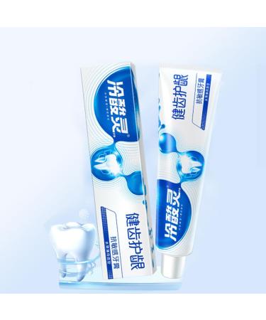 Fresh Mint Sensitive Toothpaste Cavity Prevention and Sensitive Teeth Treatment Strong Teeth & Protect The Gums - 6.5 Ounces (1 Pack)