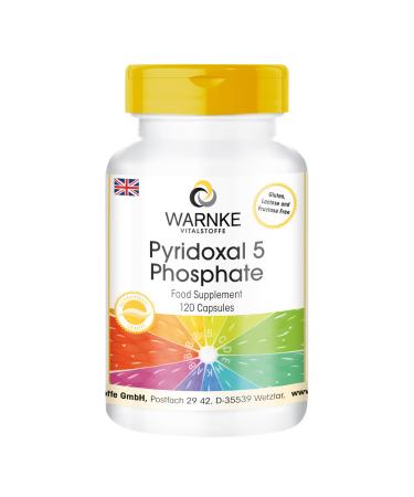 Pyridoxal-5-Phosphate 100 mg - 120 Capsules P-5-P with 25 mg zinc 68 5% Vitamin B6 | Warnke Vitalstoffe - Buy Online on GoSupps.com