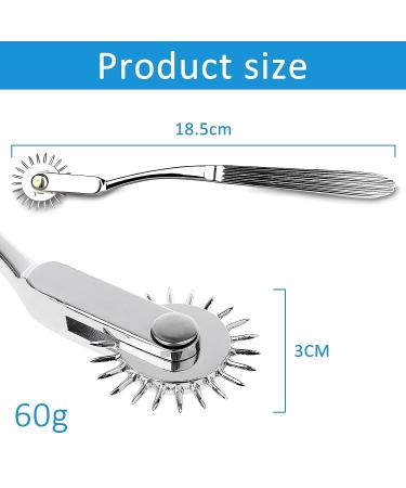 Stainless Steel Wartenburg Neuro Pinwheel - Sensory Diagnostic Instrument for Nerve Sensitivity Testing - Buy Online on GoSupps.com