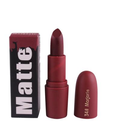 Fulltime Lipstick,Miss Rose Moisturizing Matte Lipstick Long Lasting Waterproof Lipstick 18 Color