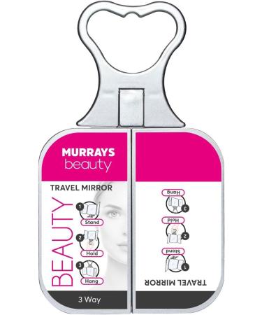 Murray's Manicure Folding Travel Mirror & Stand 22.5/11 cm - Portable Beauty Accessory - Buy Online on GoSupps.com
