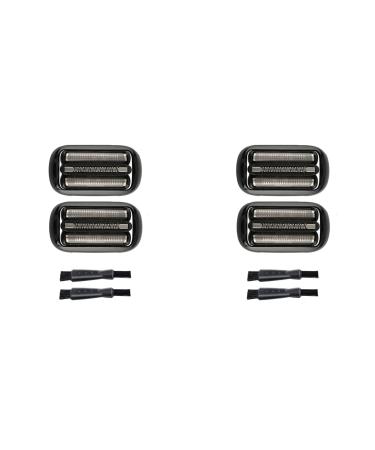 ZUHEGELA 4-Pack Series 5/6 53B Replacement Head for Foil Shaver 5020Cs 5018S 6020S 6040Cs