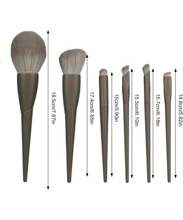 Kuxiptin makeup brush set eye makeup brushes eye makeup brush set eyeshadow makeup brush set foundation eyeshadow brush set with bag brown - Buy Online on GoSupps.com
