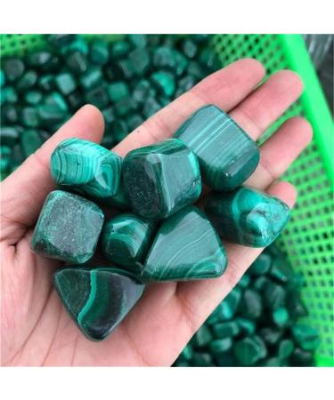 Gemstone Decoration Green Malachite Tumbled Stones Natural Quartz s Gems forMineral Stone (Color : 100g Size : 20-30mm) ningxiao - Buy Online on GoSupps.com