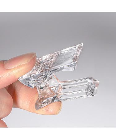 Buy SANWOOD 10-Part Nail Tip Clips - Fast Assembly Gel Extensions & Manicure Tool | UV-LED Plastic Clamps for Perfect Nail Builds - Buy Online on GoSupps.com