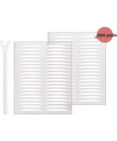 80 Pairs Double Eyelid Paste Invisible Self-Adhesive Double Sided Double Eyelid Tape Sticker with Y Fork-Self-Adhesive Double Eyelid Stickers - Buy Online on GoSupps.com