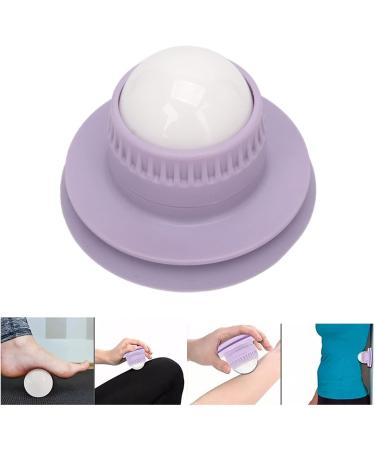 Ververt Touch Sauchanap Massage Ball - 360 Suction Device for Muscle Pain Relief | Purple Plastic Roller for Inflammation - Buy Online on GoSupps.com