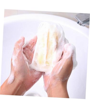 SOESFOUFU 4pcs Foaming Net Foaming Bags Soap Exfoliating Bag Face Foam Nets Bag Soap Sack Saver Pe - Buy Online on GoSupps.com