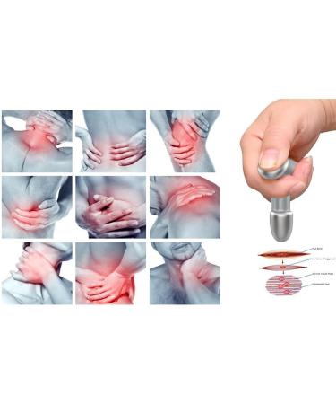 T-Bar Massager | Stainless Steel Trigger Point & Deep Tissue Massage Tool for Myofascial Release - Buy Online on GoSupps.com