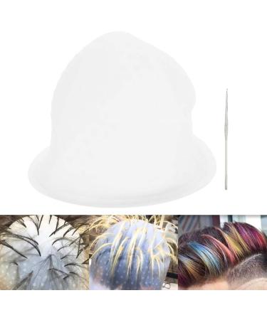 Highlight Hair Dyeing Hair Coloring Dye Hairdressing Coloring Reusable Silicone Hair Coloring Highlighting Dye with Metal Hair Hook for Hair Dyeing Highlighting - Buy Online on GoSupps.com