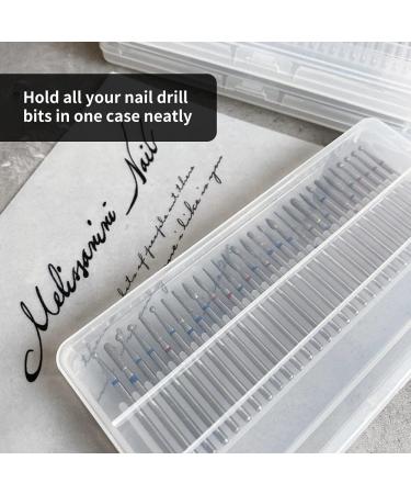 30-Hole Nail Drill Storage Box | Organizer for Manicure Tools & Accessories | Nail Art Holder & Display Case - Buy Online on GoSupps.com