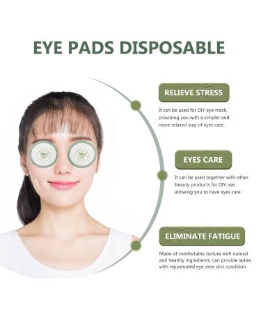 Healeved 100pcs Eye Masks - Cucumber Eye Patches for Anti-Aging Moisturizing and Facials | International Shipping Available - Buy Online on GoSupps.com
