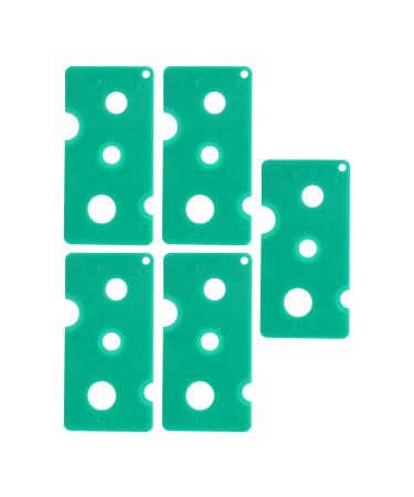 5 Pack Essential Oil Bottle Opener - Easy Portable Perfume Removal Travel Tool (Green) | International Shipping Available - Buy Online on GoSupps.com