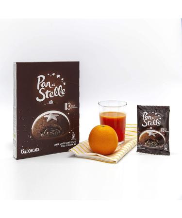  Mulino Bianco Mulino Bianco 6 x Mooncake Pan di Stelle with Cocoa 210g - Buy Online on GoSupps.com