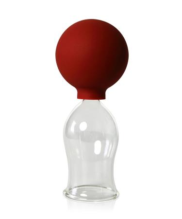 Lauschaer glass cupping glass with suction ball 40mm for professional medical fireless cupping hand -blinded cupping glass cupping glasses Lauschaer glass The original - Buy Online on GoSupps.com