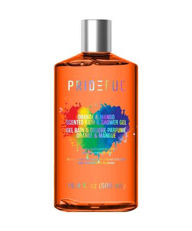 Prideful Scented Bath & Shower Gel 16.9 oz (Orange & Mango)