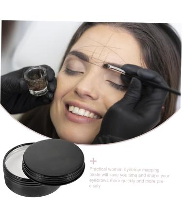 Didiseaon Eyebrow Makeup Drawing Paste Brow Mapping Paste Black Can Painting Brow Cream Miss Washable 5x5cm As Shown - Buy Online on GoSupps.com