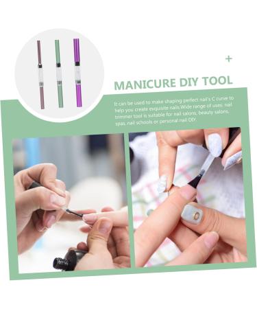 Beaupretty Pens Shaping stick nails art tips pen nail carving shaping tube manicure mixing stick polish mixing tool manicure shaping nail dotting pens nail art aluminum modeling push Pen - Buy Online on GoSupps.com