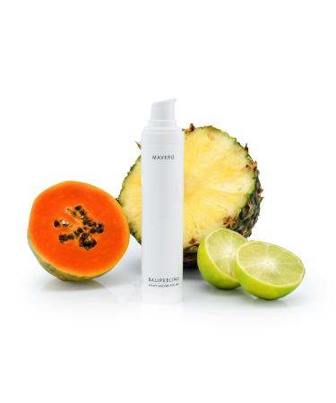 Mavero Balipeeling - Enzyme Peeling for Sensitive Skin | Exfoliate with Pineapple Papaya & Lime for Acne & Facial Care - Buy Online on GoSupps.com