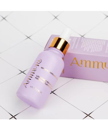 Ammuri Intense Brightening Serum Alpha Arbutin Formula with Vitamin C Serum + Retinol + Vitamin B3 Facial Serum for Women and Men Best for Skin Care 30ml - Buy Online on GoSupps.com