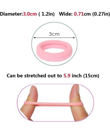 200Pcs Baby Hair Ties Soft Multicolor Elastic Spiral Rubber Bands For Thin Hair Ponytail Holder Don't Hurt Hair High Elasticity Toddler Rubber Bands For Kids Girls Hair Accessories (Medium) 1 count (Pack of 200) - Buy Online on GoSupps.com