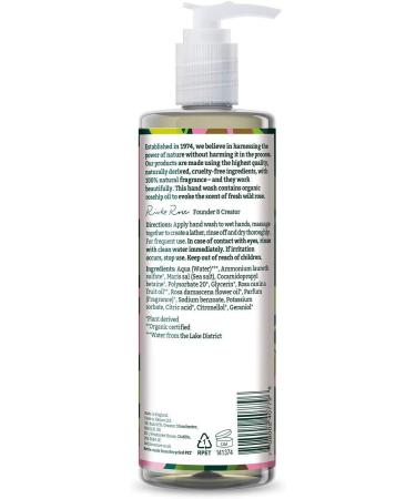 Faith In Nature Wild Rose Hand Wash 400ml - Vegan, Cruelty-Free, No SLS or Parabens - Buy Online on GoSupps.com