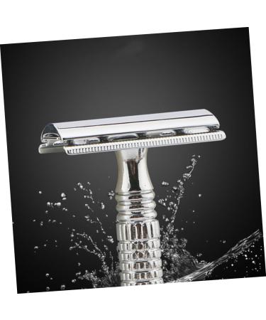 Angoily Double-Sided Razor Tool for Men | Aluminum Alloy Handle | Perfect Father's Birthday Gift | International Shipping - Buy Online on GoSupps.com