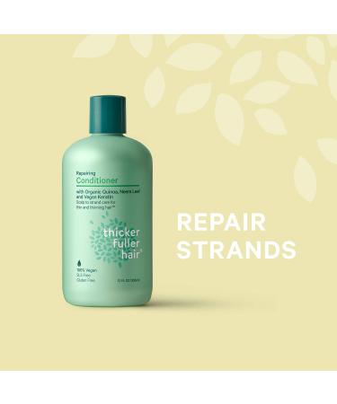 Thicker Fuller Hair Repairing Conditioner 12 Oz - Green | For Thicker Hair Care - Buy Online on GoSupps.com