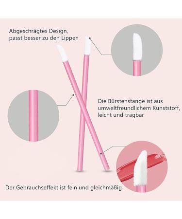 Vegcoo 300-Piece Makeup Brush Set | 150 Lipstick & Eyelash Brushes | Disposable Magic Mascara & Lip Brushes for Perfect Lips Makeup - Buy Online on GoSupps.com