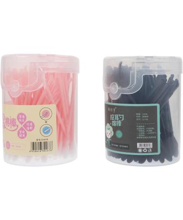 Ipetboom 200pcs Double-Headed Ear Cotton Swabs Assorted Ear Wax Removal Tools for Home Use Sticks Random Style - Buy Online on GoSupps.com