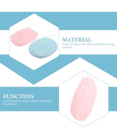 FRCOLOR 16 Pcs Exfoliating Bath Sponges for Cleansing & Scrubbing | PVA Loofah with Lanyard - Ideal for Face & Baby Care | International Shipping Available - Buy Online on GoSupps.com