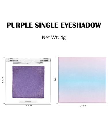 Erinde Lavender Purple Eyeshadow Palette - High Pigment, Long-Lasting Matte and Shimmer Shades - Buy Online on GoSupps.com