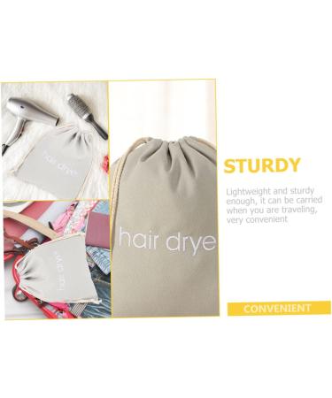 Beavorty 16 Pcs Hair Dryer Storage Bag Travel Tote Bags Cotton Drawstring Bag Hair Dryer Holders Hanging - Buy Online on GoSupps.com