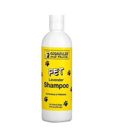 Charlie & Frank Pet Shampoo Lavender 16 fl oz (473 ml)