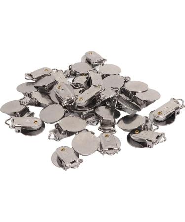 30 Metal Pacifier Clips Durable Baby Clip Holders for Bibs Toy Attachments & Bed Sheets | International Shipping - Buy Online on GoSupps.com