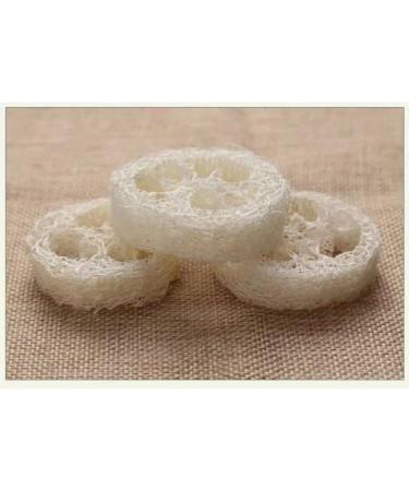 50 Natural Loofah Slices for Soap Making - Organic Cleaning Supplies - Buy Online on GoSupps.com
