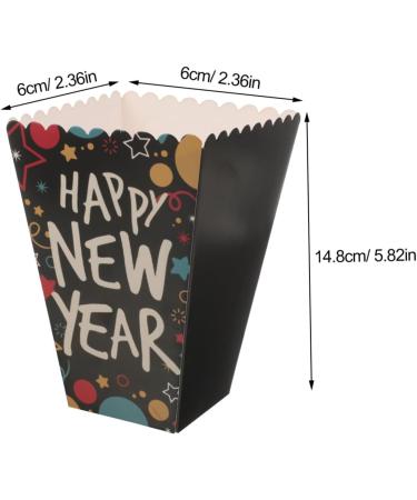 Lurrose 4Pcs carton popcorn container supplies popcorn bowl paper food box snack holder Storage Box decorative popcorn boxes snack box French fries Popcorn cake snack rack fried - Buy Online on GoSupps.com