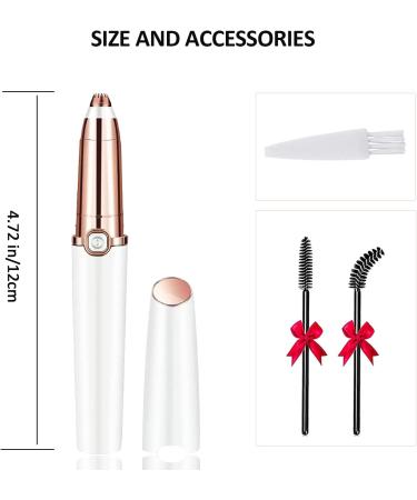 Flawless Eyebrow Hair Remover & Trimmer - Pain-Free Facial Hair Removal for Men & Women | Ideal for Upper Lips Nose Eyebrows Arms & Legs - International Shipping Available - Buy Online on GoSupps.com