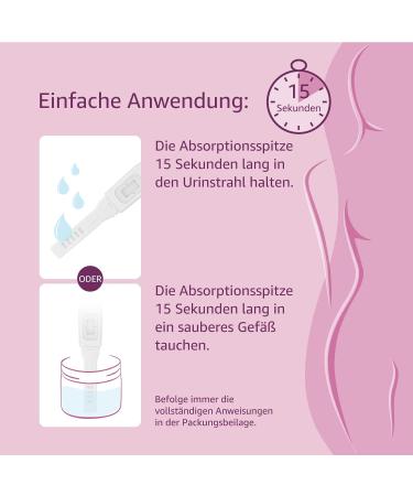 Amazon Basic Care Early Pregnancy Tests - 6 Days 3 Count | Accurate Results for Early Detection | International Shipping Available - Buy Online on GoSupps.com