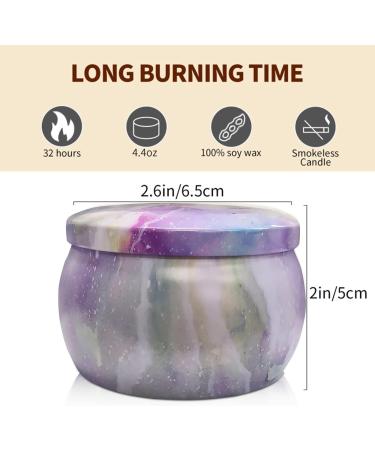 VETOUR Galaxy Scented Candle Set - 4pc Aromatherapy Soy Candles for Stress Relief and Beautiful Mood. Perfect Gift for Women - Home, Bath, Yoga, and Travel - Buy Online on GoSupps.com