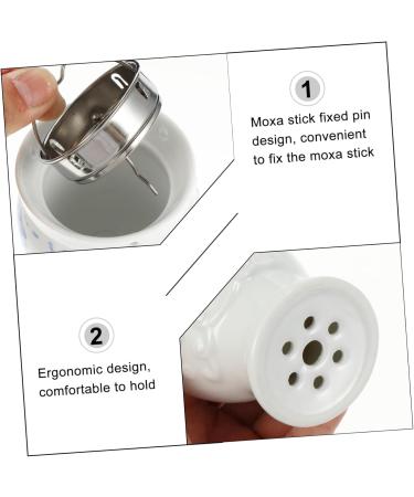 Buy Solustrie Moxibustion Cup Massager - Electrical MOXA Rod Burner Tool | Chinese Style Moxibustion Device - International Shipping Available - Buy Online on GoSupps.com