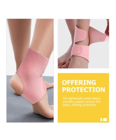 Buy SOLUSTRE Sports Ankle Sleeves - Compression & Protection for Enhanced Performance | Unisex Ankle Covers in Pink - Buy Online on GoSupps.com