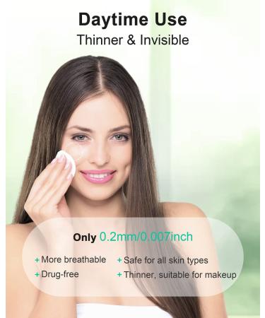 Pimple Patches for Face 108 Count - Salicylic Acid, Ultra-Thin Day/Thick Night Use - Hydrocolloid Acne Zit Patches for Facial Skin Care (2 Sizes, 3X Effects) - Buy Online on GoSupps.com