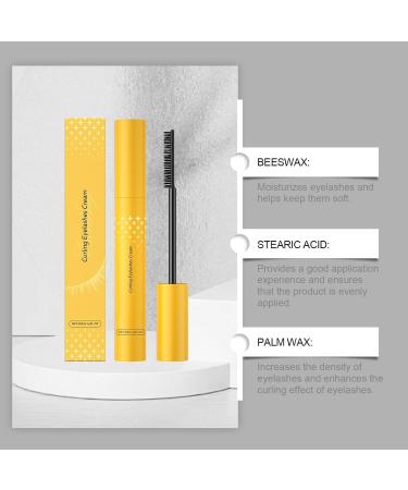  dzqad Lengthening Mascara Volumizing Mascara Waterproof Long-Lasting 15g | Anti-Smudge Clump-Free For Sensitive Lashes - Buy Online on GoSupps.com
