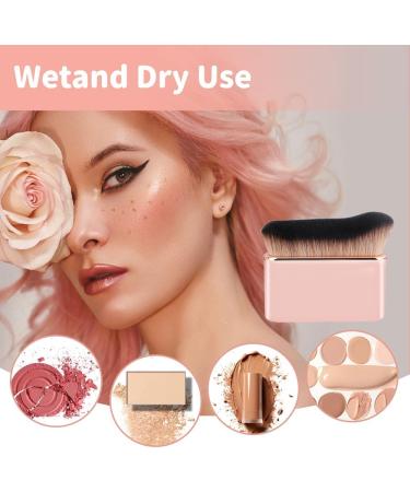 Tanning Brush Face & Body Self Tanner Brush Foundation Makeup Brush for Body Kabuki Self Tan Applicator for Airbrushed Finish for Body & Leg Blend & Blur Makeup Tanning Brush for Tanners Mousse - Buy Online on GoSupps.com