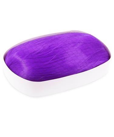 Emaxdesign 70cm Dark Violet Cosplay Wig for Women - High Quality Long Full Hair with Free Wig Cap & Comb - Buy Online on GoSupps.com